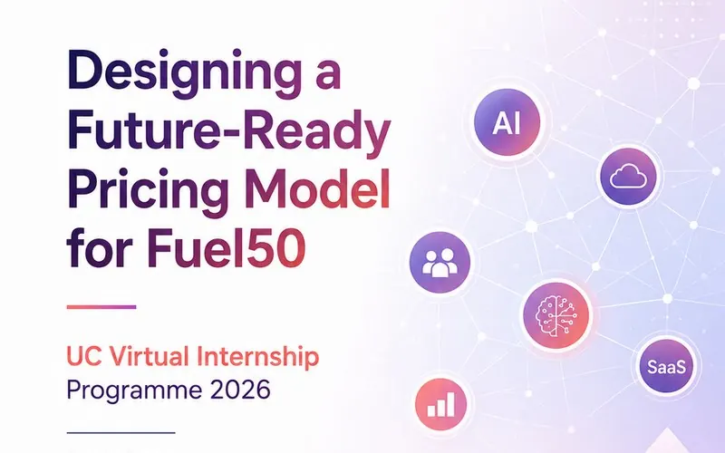 Designing a Future-Ready Pricing Model for Fuel50 — UC Virtual Internship project report