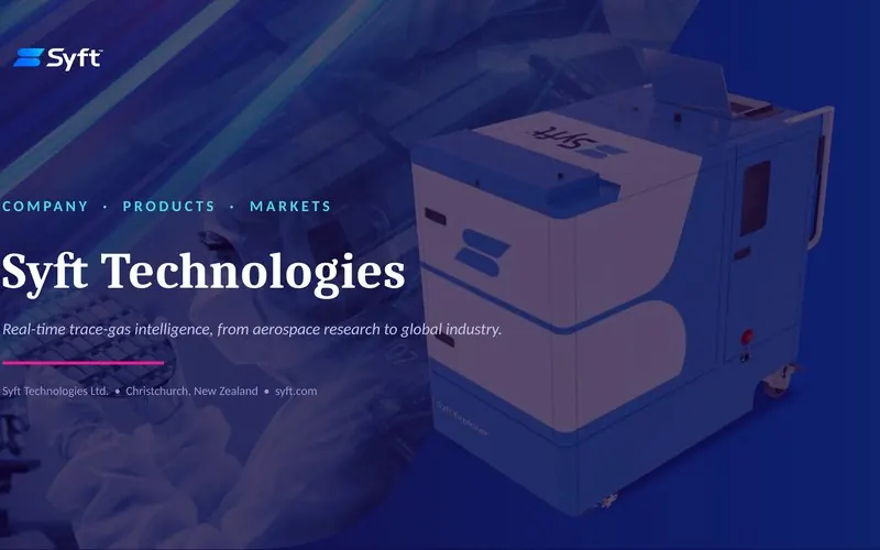 Syft Technologies market-entry project cover